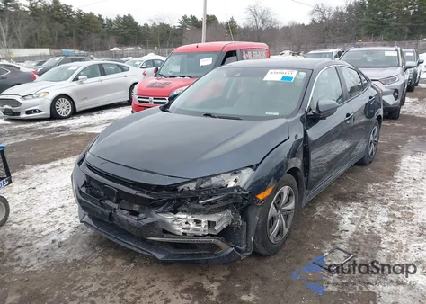 2020 Honda Civic Lx from USA, damaged, VIN 2HGFC2F69LH592136